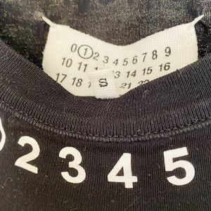 Maison Margiela Numbers Tee
